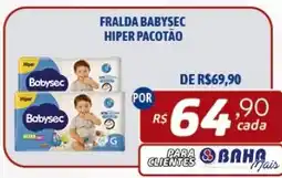 Bahamas Mix Fralda babysec hiper pacotão oferta