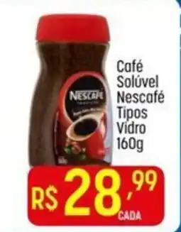 Muffato Café Solúvel Nescafé Tipos Vidro oferta