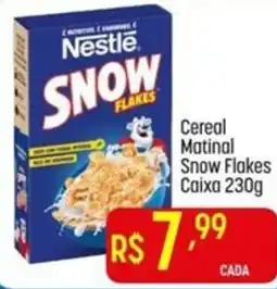 Muffato Cereal Matinal Snow Flakes Caixa oferta
