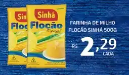 Bahamas Mix Farinha de milho flocão sinhá oferta