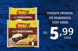 Bahamas Mix Farofa pronta de mandioca yoki oferta