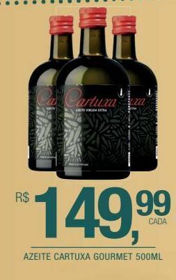 DB Supermercados Azeite cartuxa gourmet 500ml oferta