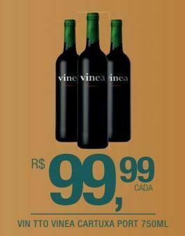 DB Supermercados Vin tto vinea cartuxa port 750ml oferta