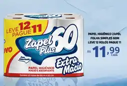 Bahamas Mix Papel higiênico zapel folha simples oferta