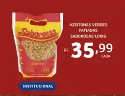 Bahamas Mix Azeitonas verdes fatiadas saborosas oferta