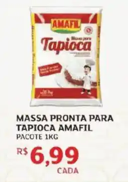 Assaí Atacadista Massa pronta para tapioca amafil pacote oferta