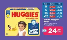 Supermercados Mateus Fralda Huggies Mega oferta