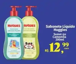 Supermercados Mateus Sabonete Líquido Huggies oferta