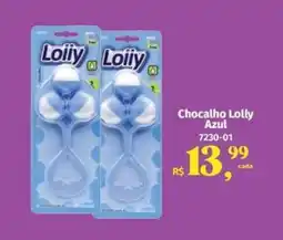 Supermercados Mateus Chocalho Lolly Azul oferta