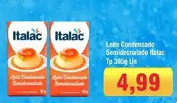 Spani Atacadista Leite Condensado Semidesnatado Italac Tp Un oferta