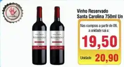 Spani Atacadista Vinho Reservado Santa Carolina Un oferta