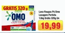 Spani Atacadista Lava Roupas Pó Omo Lavagem Perfeita oferta