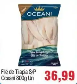 Spani Atacadista Filé de Tilapia S/P Oceani Un oferta