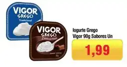 Spani Atacadista logurte Grego Vigor Sabores Un oferta