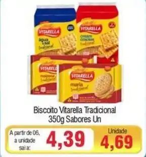 Spani Atacadista Biscoito Vitarella Tradicional Sabores Un oferta