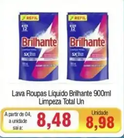 Spani Atacadista Lava Roupas Líquido Brilhante Limpeza Total Un oferta