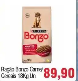 Spani Atacadista Ração Bonzo Carne/ Cereais Un oferta