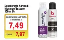 Spani Atacadista Desodorante Aerossol Monange/Bozzano Un oferta