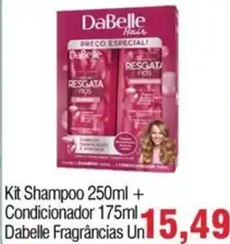 Spani Atacadista Kit Shampoo + Condicionador Dabelle Fragrâncias Un oferta