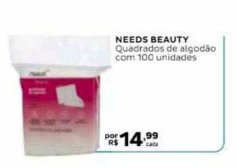 Needs Beauty Quadrados De Algodão