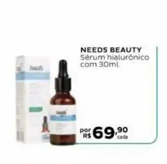 Needs Beauty Serum Hialurônico