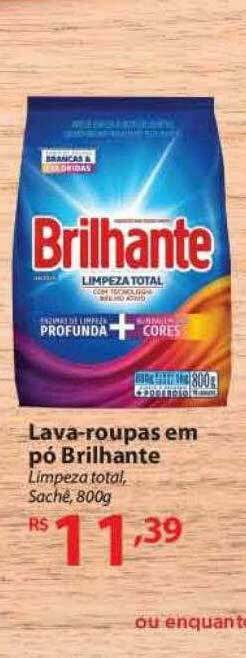 Nacional Lava-roupas Em Pó Brilhante Limpeza Total oferta