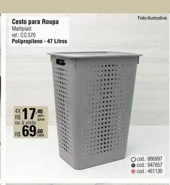 Cesto Para Roupa