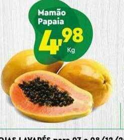 Supermercado Lavapés Mamão Papaia oferta