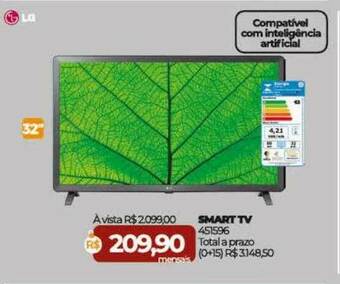 Lojas Certel Smart Tv 32 oferta