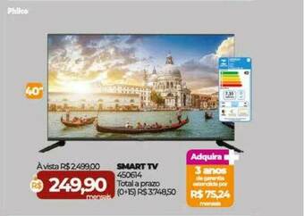 Lojas Certel Smart Tv 40 oferta
