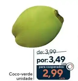 Coop Coco-verde unidade oferta
