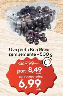 Coop Uva preta Boa Roça sem semente oferta