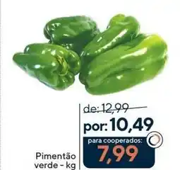 Coop Pimentão verde oferta