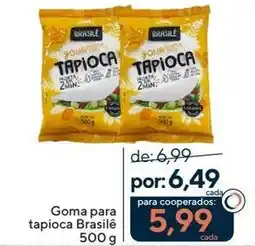 Coop Goma para tapioca Brasilê oferta