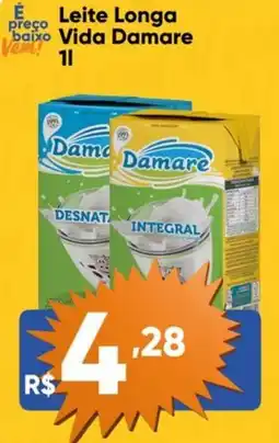 Atacado Vem Leite Longa Vida Damare oferta