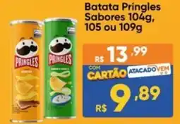 Atacado Vem Batata Pringles Sabores oferta