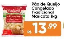 Atacado Vem Pão de Queijo Congelado Tradicional Maricota oferta