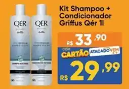 Atacado Vem Kit Shampoo + Condicionador Griffus Qér oferta