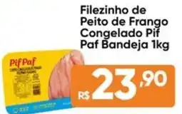 Atacado Vem Filezinho de Peito de Frango Congelado Pif Paf Bandeja oferta