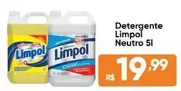 Atacado Vem Detergente Limpol Neutro oferta