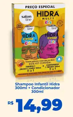 Andorinha Hipermercado Shampoo Infantil Hidra + Condicionador oferta