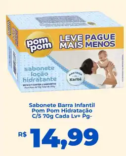 Andorinha Hipermercado Sabonete Barra Infantil Pom Pom Hidratação oferta