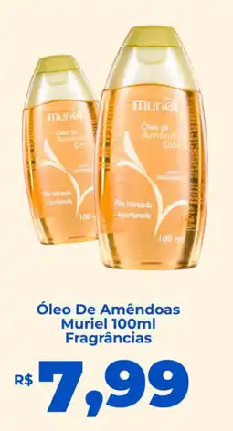 Andorinha Hipermercado Óleo De Amêndoas Muriel Fragrâncias oferta