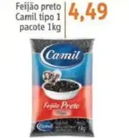 Sonda Feijão preto Camil tipo 1 pacote oferta
