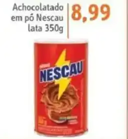 Sonda Achocolatado em pó Nescau lata oferta