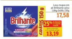 Sonda Lava-roupas em pó Brilhante caixa oferta