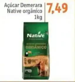 Sonda Açúcar Demerara Native orgânico oferta