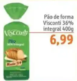 Sonda Pão de forma Visconti 36% integral oferta