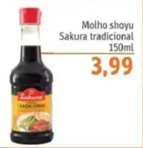 Sonda Molho shoyu Sakura tradicional oferta
