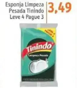 Sonda Esponja Limpeza Pesada Tinindo oferta